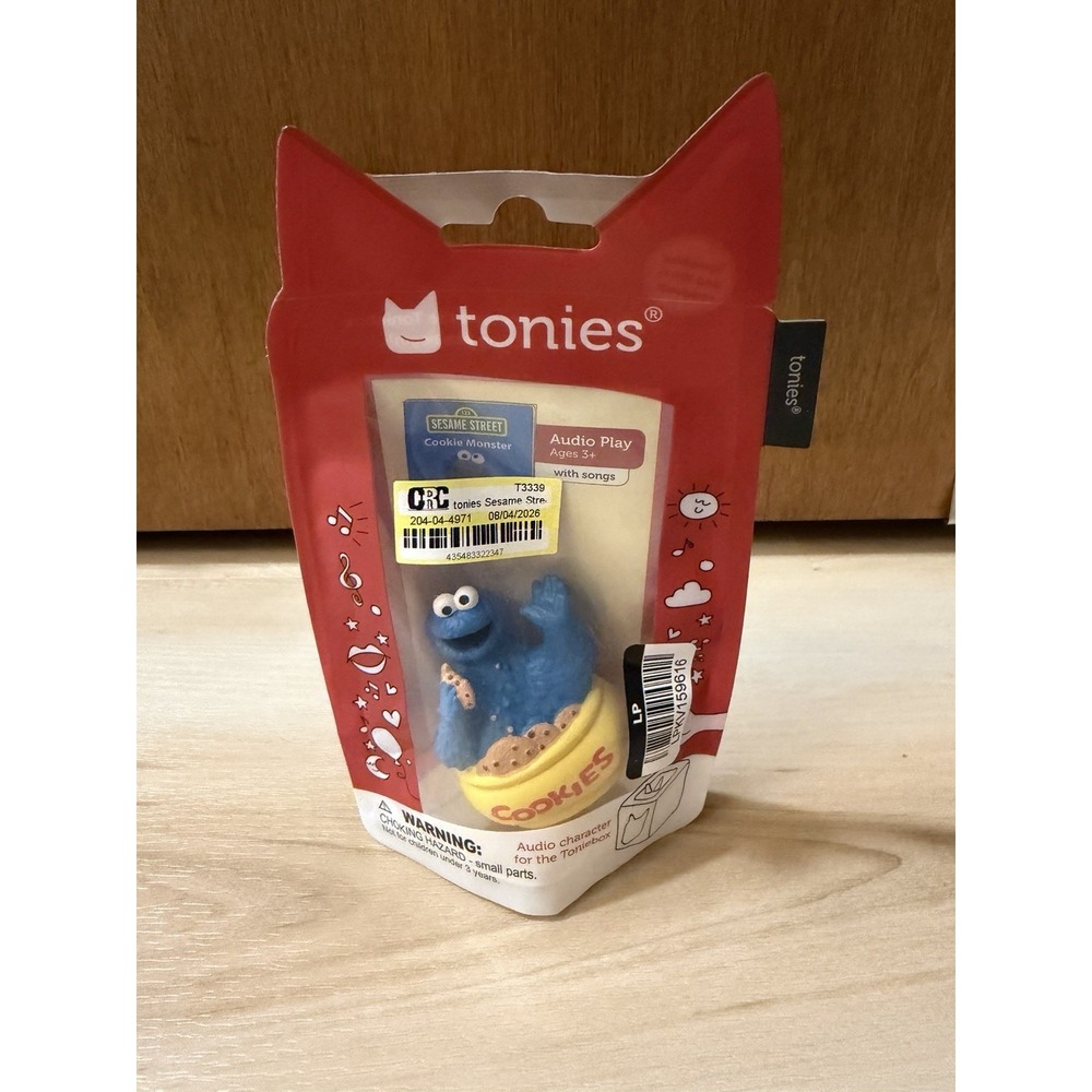 Tonies - Sesame Street Cookie Monster Tonie Audio Play Figurine